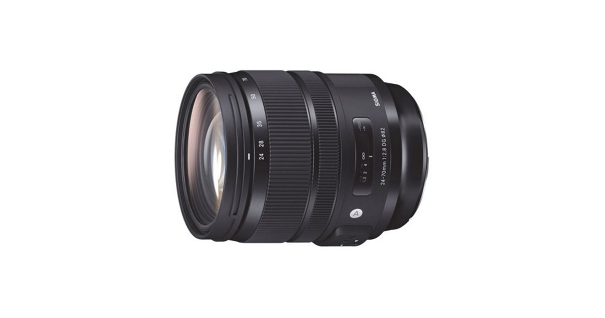 Sigma 24-70mm F2.8 DG OS HSM ズームレンズ シグマ、大口径標準ズームレンズ「SIGMA 24-70mm F2.8 DG OS HSM