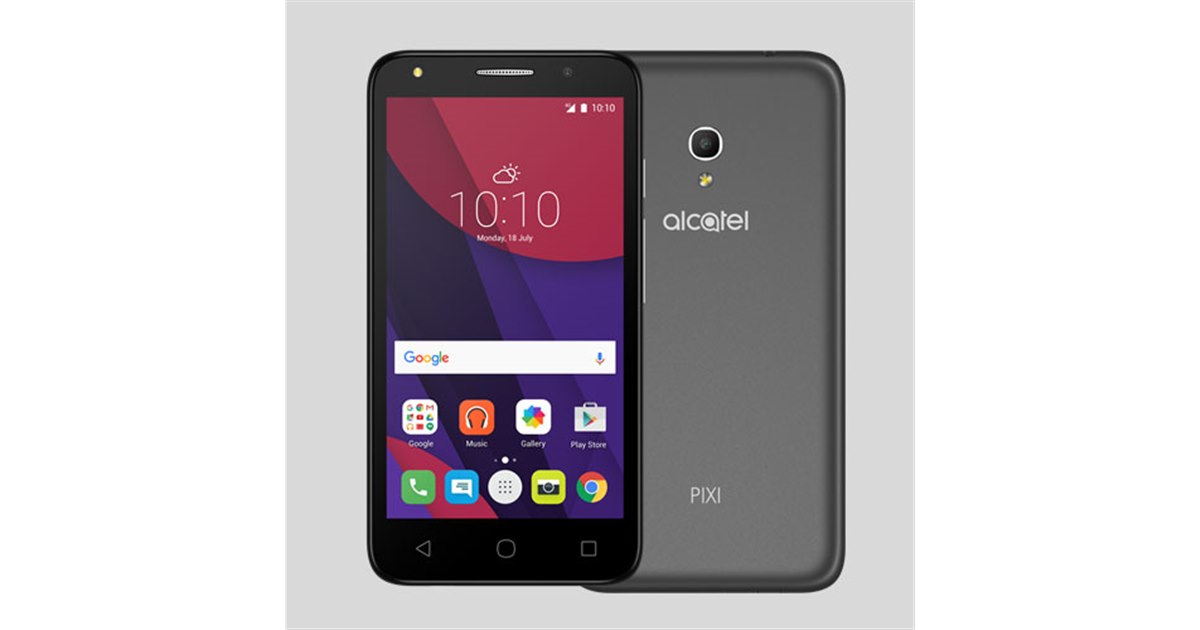 【名京】Alcatel PIXI 4 SIMフリー Alcatel Pixi 4 - 16 GB - Silver - Unlocked - GSM