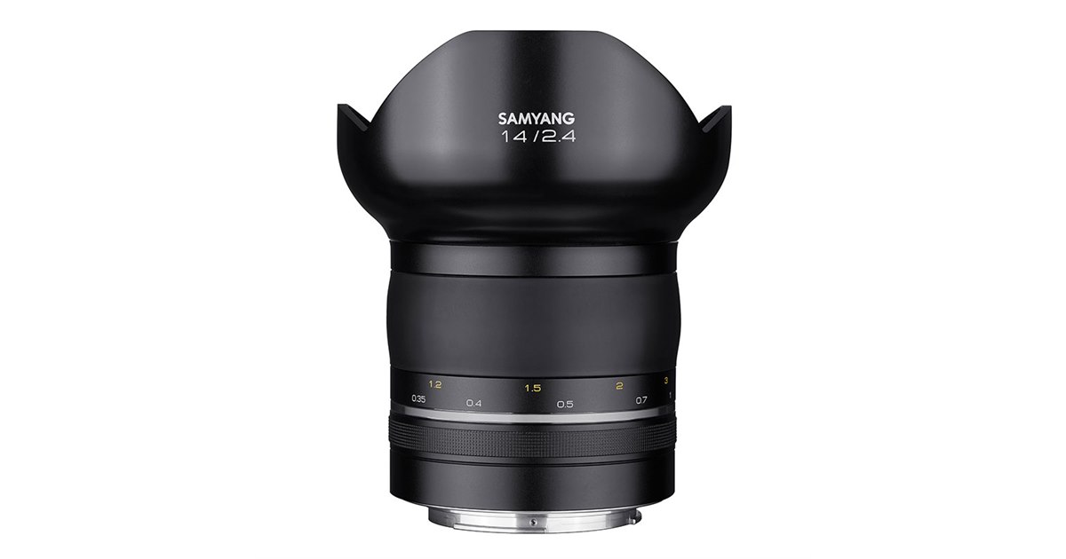 (未使用･未開封品)SAMYANG 単焦点広角レンズ XP 14mm F2.4 マニュアルフォーカス キヤノンEF AE用 電磁絞り対応 フルサイズ対応 Amazon.co.jp: SAMYANG 単焦点広角レンズ XP 14mm F2.4