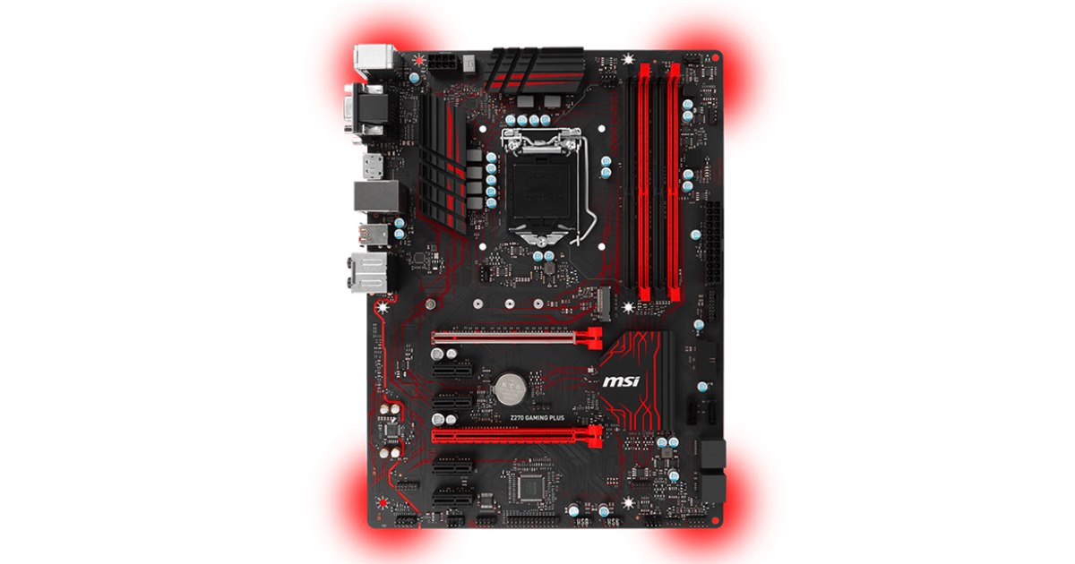 MSI、17,480円でZ270搭載のゲーミングマザー「Z270 GAMING PLUS