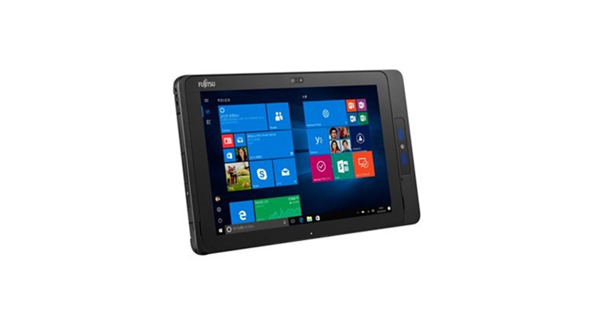 Fujitsu タブレット（モデル不明 / Windows 搭載） 富士通、スライド式静脈認証対応の10.1型Windowsタブレットなど - 価格.com
