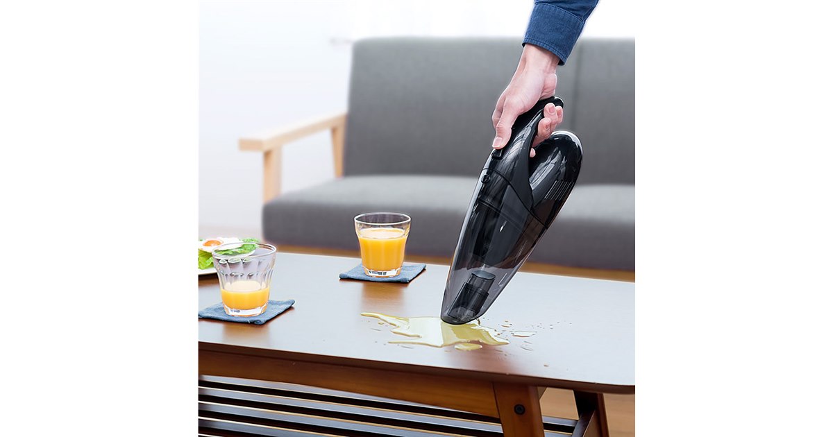 サンワ、液体も吸える3,500円の充電式ハンディクリーナー - 価格.com