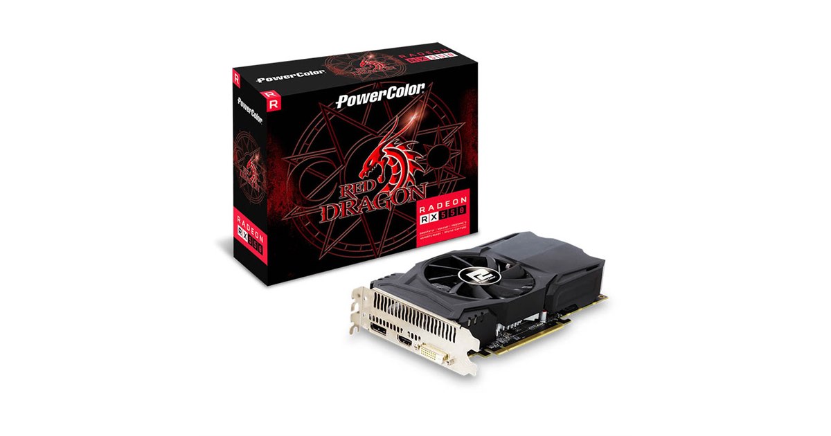 PowerColor、「Radeon RX 550」搭載のエントリー向けビデオカード