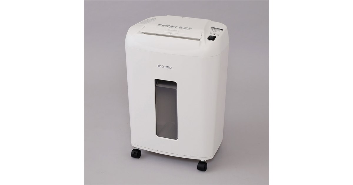 アイリスオーヤマ、2mmの細密カットに対応したシュレッダー2機種