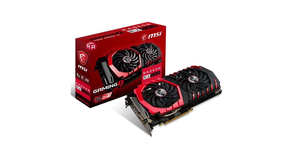 MSI、オーバークロックした「Radeon RX 580」 - 価格.com