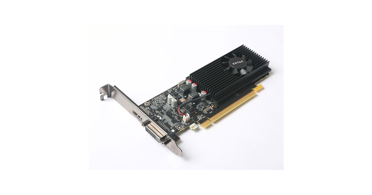 ZOTAC、ロープロ対応の「GeForce GT 1030」搭載ビデオカード