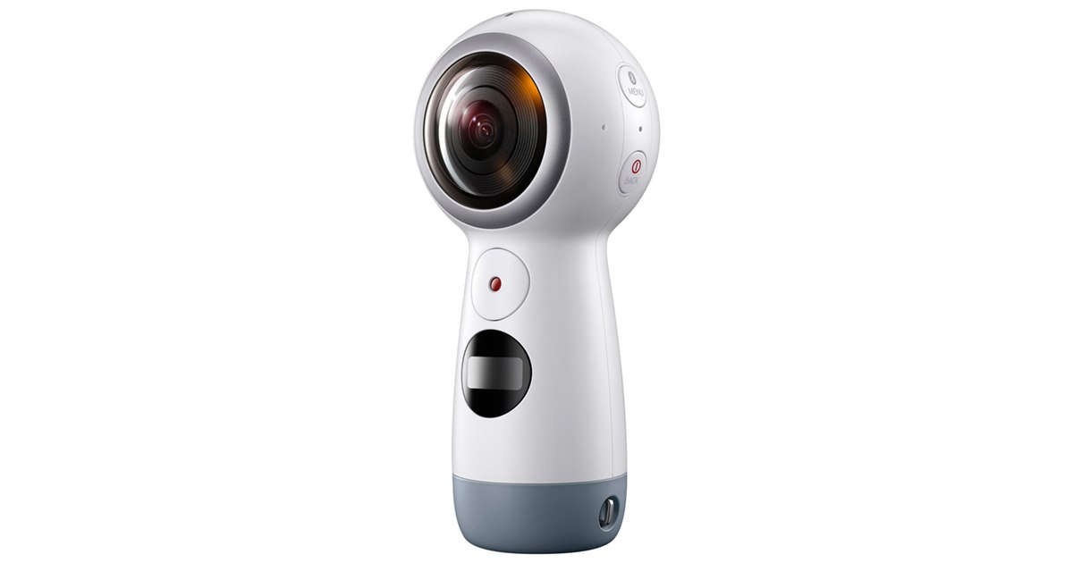 サムスン、4Kに対応し軽量化した360度カメラ「Gear 360（2017