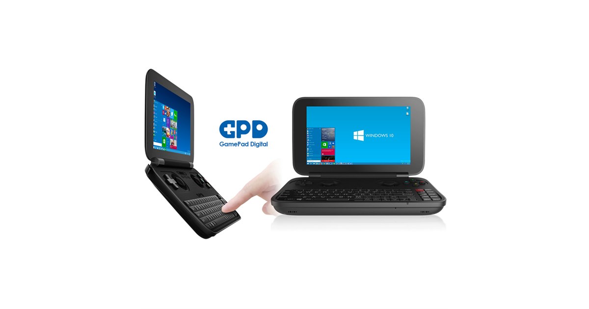 ゲームパッド付きモバイルPC「GDP WIN」、44,800円でDISCOVERより発売