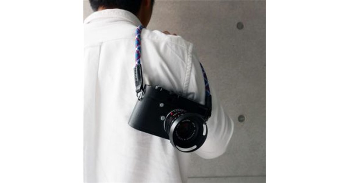 YOSEMITE STRAP、日本製クライミングロープ採用のカメラ用2Wayハンド
