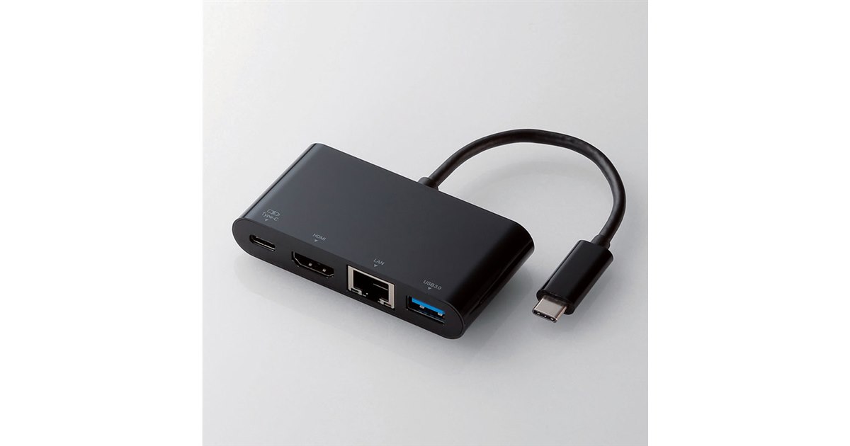 エレコム ドッキングステーション usb-c ハブ パワーデリバリー対応 VGAタイプ ブラック DST-C03BK Amazon.co.jp: エレコム ドッキングステーション usb-c ハブ