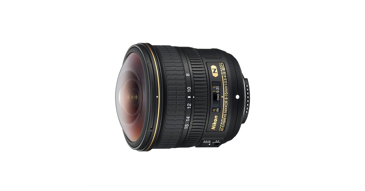 ニコン、NIKKOR初の魚眼ズーム「AF-S Fisheye NIKKOR 8-15mm f