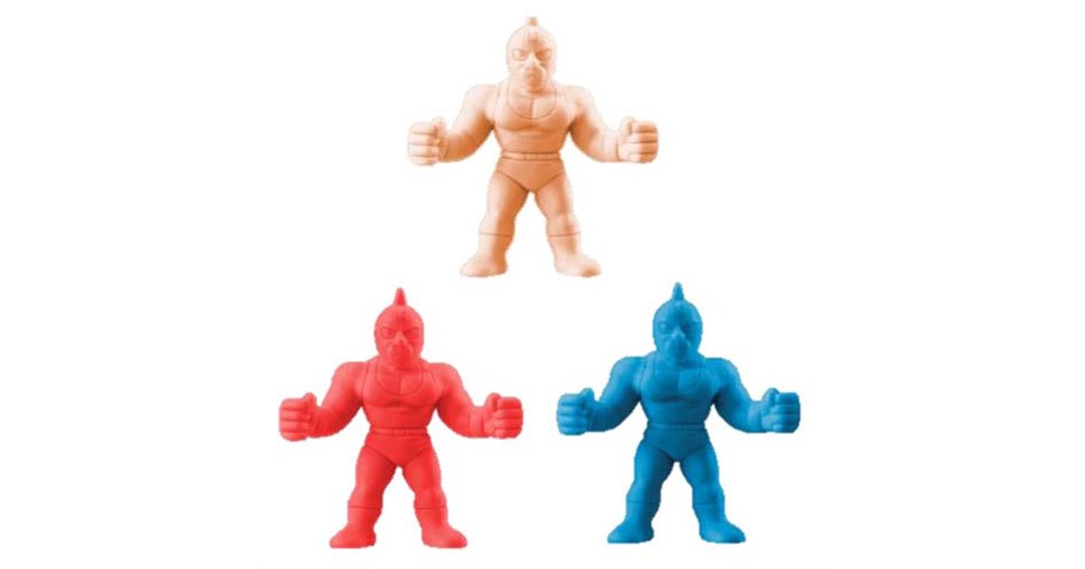 キン肉マン「キンケシ」が10年ぶりにカプセル自販機で発売、1回200円