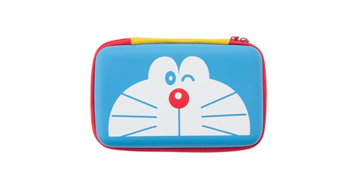 サイバーガジェット、ドラえもんデザインの「Nintendo Switch用ポーチ