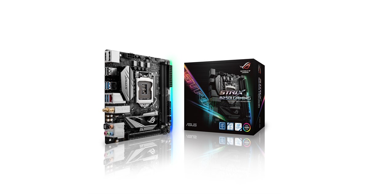 ASUS、「B250」チップセット搭載のゲーマー向けMini-ITX「ROG