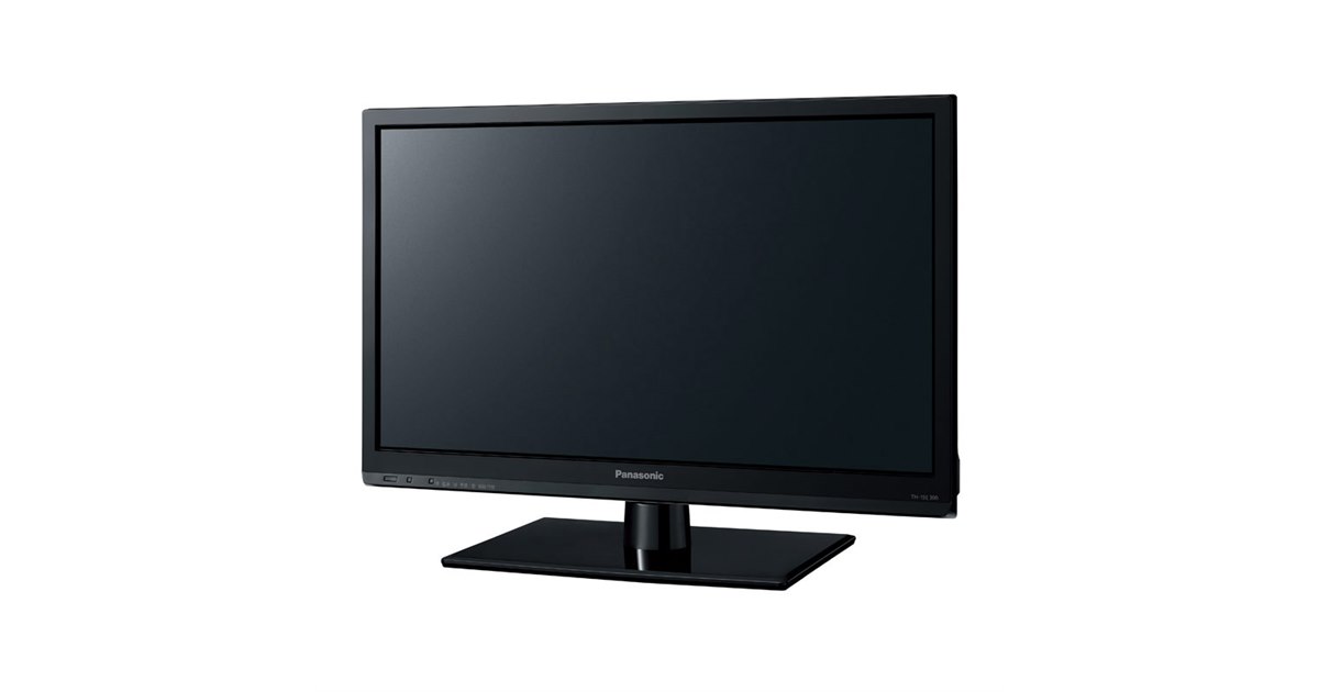 パナソニック、Wチューナー搭載の24/19V型液晶テレビ「VIERA E300