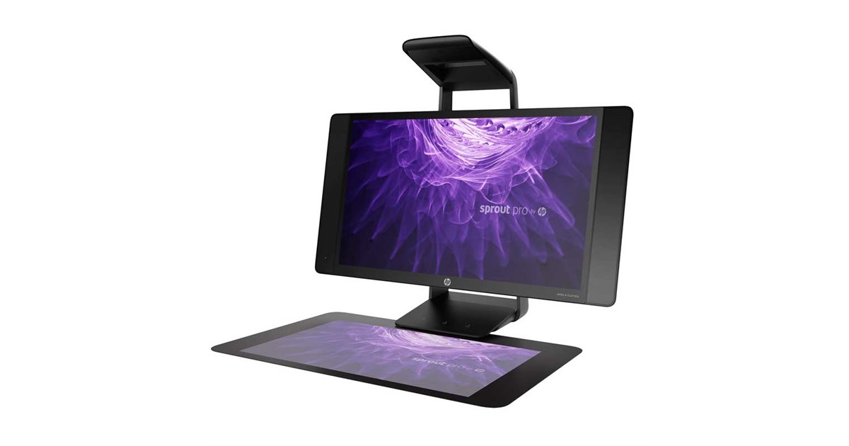 HP、3Dスキャナやタッチマット搭載の一体型PC「Sprout Pro by HP G2
