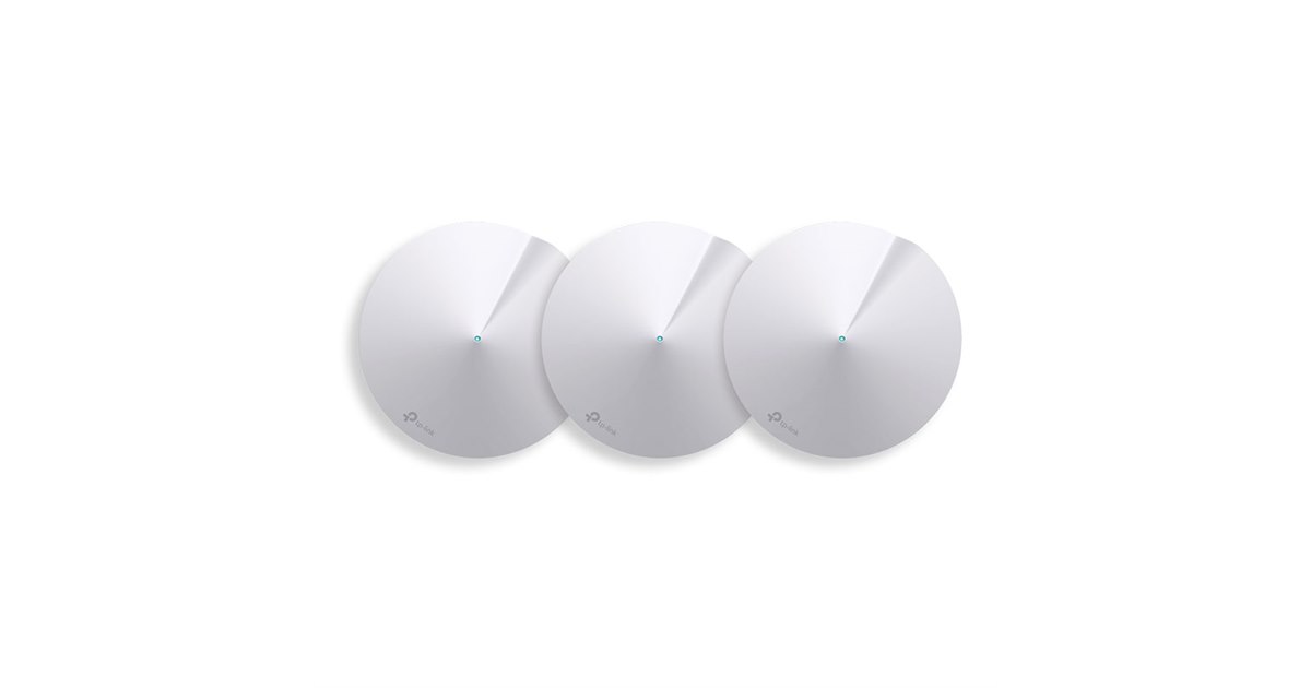 TP-Link、3台の無線LANルーターで家全体をカバーする「Deco M5