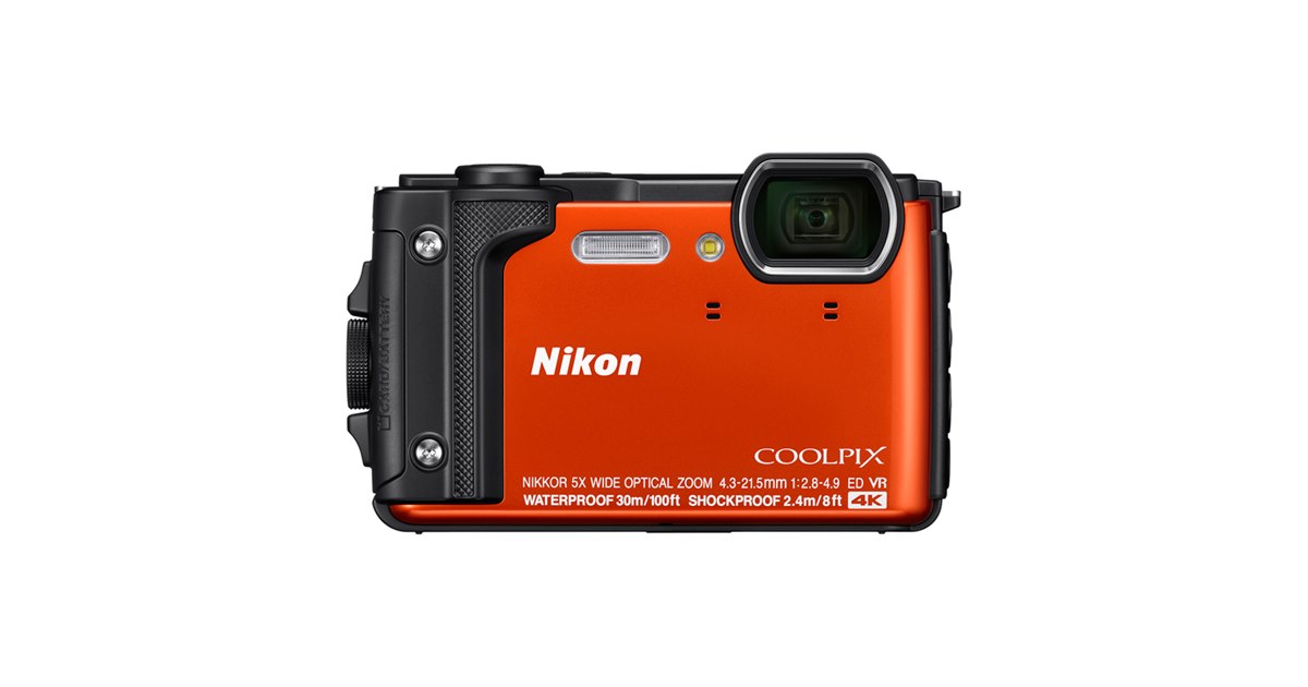 ニコン、4K/30p動画撮影に対応したタフコンデジ「COOLPIX W300