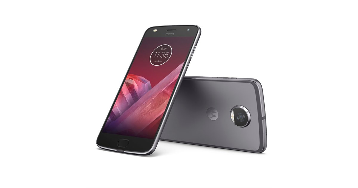 モトローラ、拡張モジュール対応の5.5型SIMフリー「Moto Z2 Play