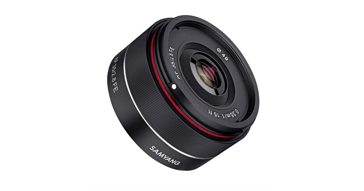 美品 Samyang サムヤン AF35mm F2.8 FE Eマウント サムヤン、ソニーEマウントレンズ「AF35mm F2.8 FE」を約4万円で発売