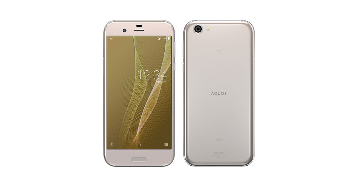 au、5.3型ハイスピードIGZO液晶搭載の「AQUOS R SHV39」を7/7発売
