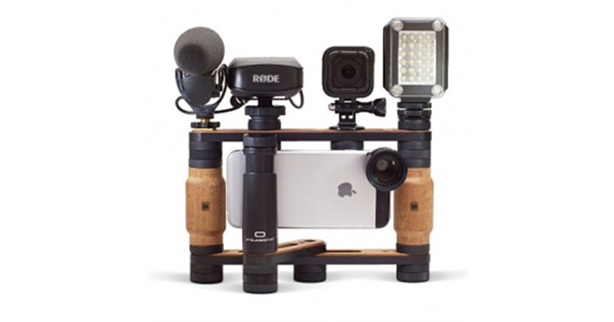 プロ向けのスマホ用モジュラー型リグ「Shoulderpod」単品パーツが発売