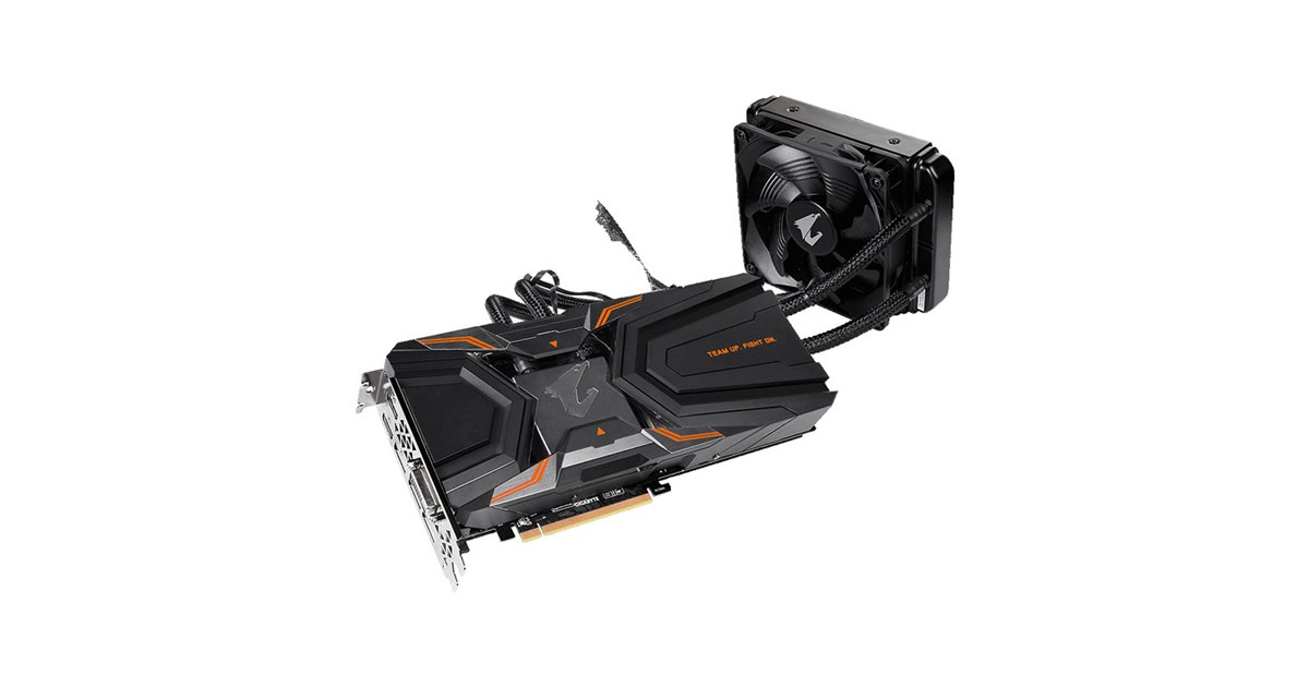 GIGABYTE、水冷一体型ユニットを採用した「GeForce GTX 1080 Ti