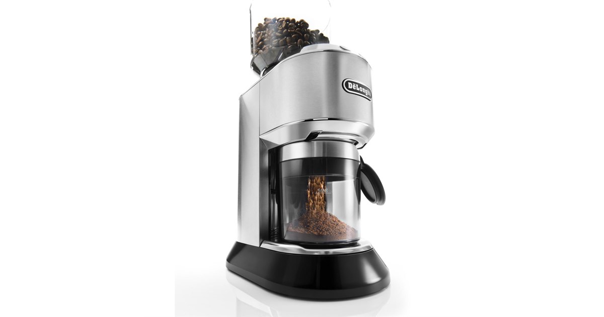 DeLonghi デロンギ デディカ コーヒーグラインダー　KG521J-M デロンギの電動コーヒーミル「デディカ KG521J-M」を実機