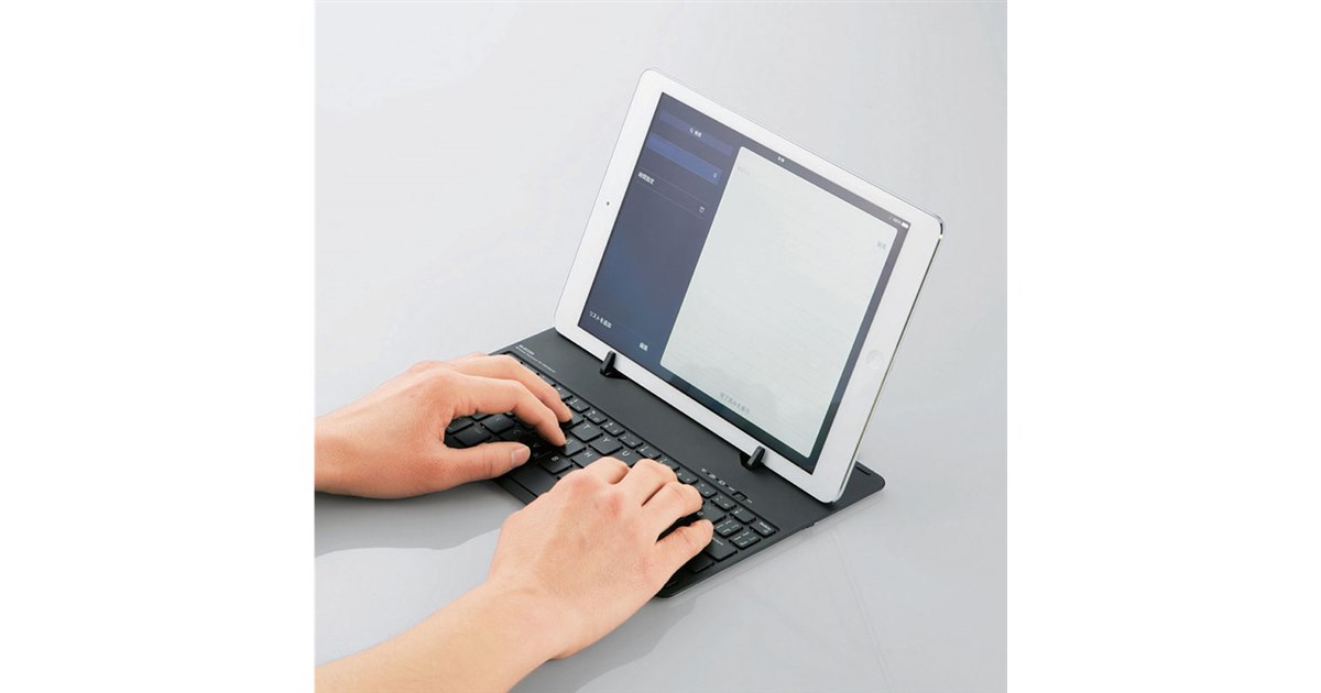 (未使用･未開封品)エレコム キーボード Bluetooth iPad9.7用 磁石フラップ型 オートスリープ対応 スタンド付 シルバー TK-FBP068ISV4 Amazon.co.jp: エレコム キーボード Bluetooth iPad9.7用 磁石