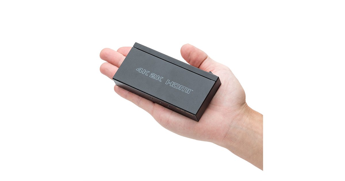 サンワ、HDCP 2.2に対応した4K HDMI分配器「400-VGA013」 - 価格.com