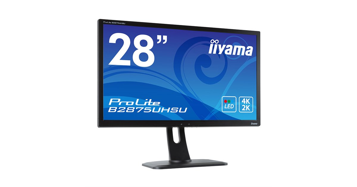 iiyama、応答速度1msで3840×2160表示対応の28型ワイド液晶 - 価格.com