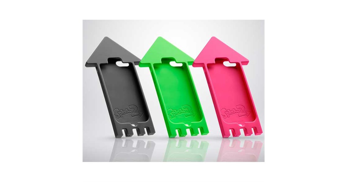 スプラトゥーン2 スマートフォンケース イカ ニンテンドーストア限定品グリーン◆iPhone8/7/6S/6対応◆Splatoon