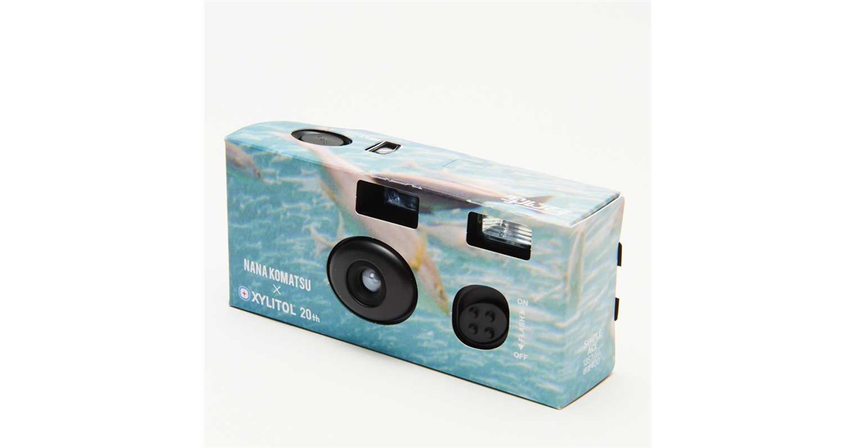 ロッテ、“写真が趣味”女優・小松菜奈さんデザインの「写ルンです」発売