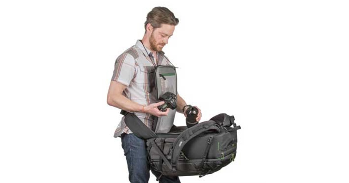 MindShift Gear マインドシフトギア BACKLIGHT 36L バッグを降ろさずに