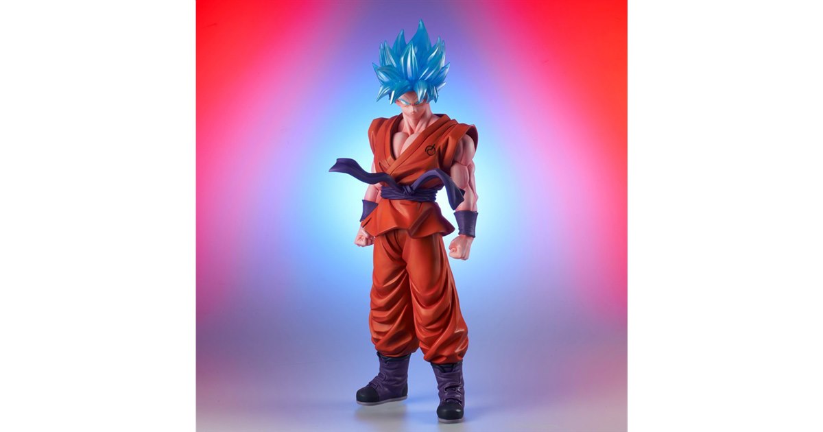 「ドラゴンボール超 SSGSS 孫悟空（界王拳）」フィギュア、発光機能も搭載 - 価格.com