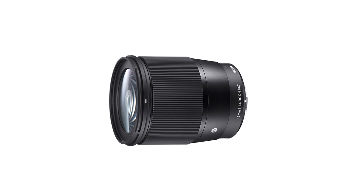 シグマ、ミラーレス用の大口径広角レンズ「SIGMA 16mm F1.4 DC