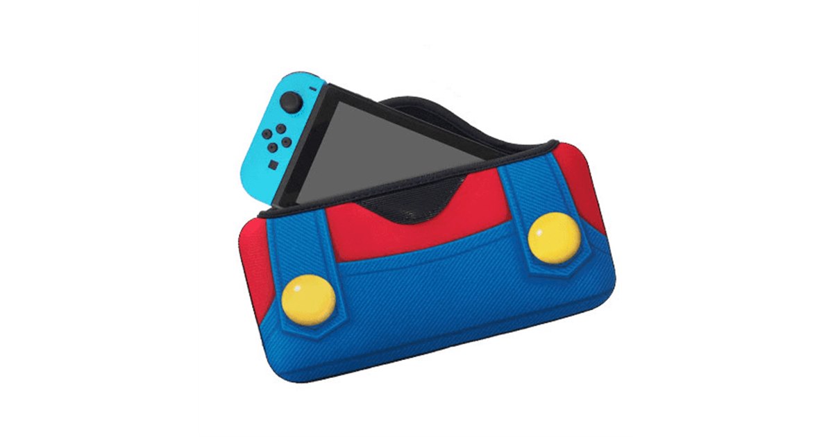 スーパーマリオ＆ルイージデザインのNintendo Switch専用ポーチ - 価格.com