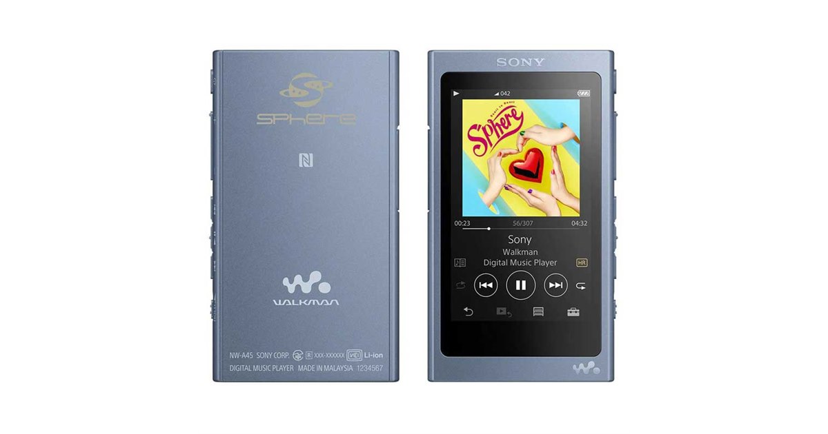 ソニー、声優ユニット「スフィア」とコラボしたウォークマンと