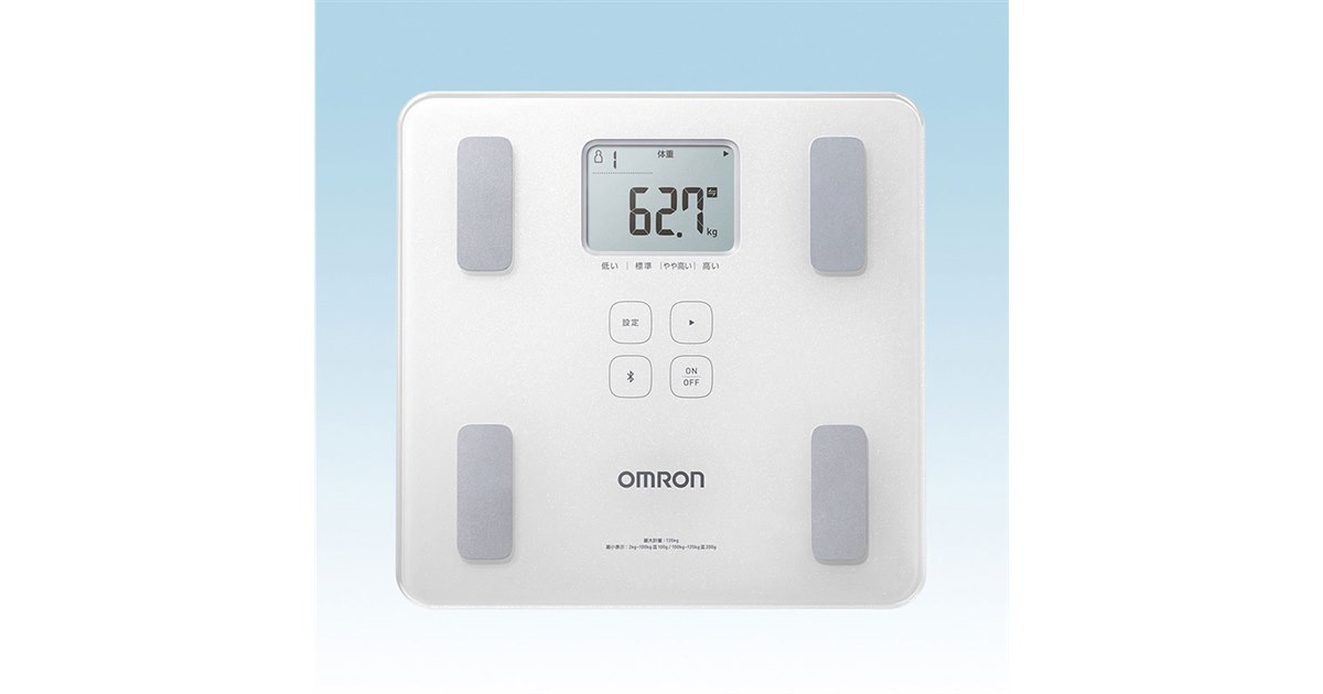 11008 OMRON Bluetooth体重計 オムロン、アプリへの自動データ転送に対応した体重体組成計「HBF-228T