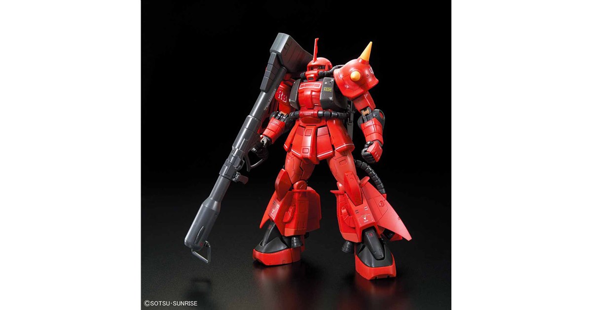 ジョニー・ライデン専用ザクII　RG　新品　ガンプラ RG 1/144 MS-06R-2 ジョニー・ライデン専用ザクII｜バンダイ