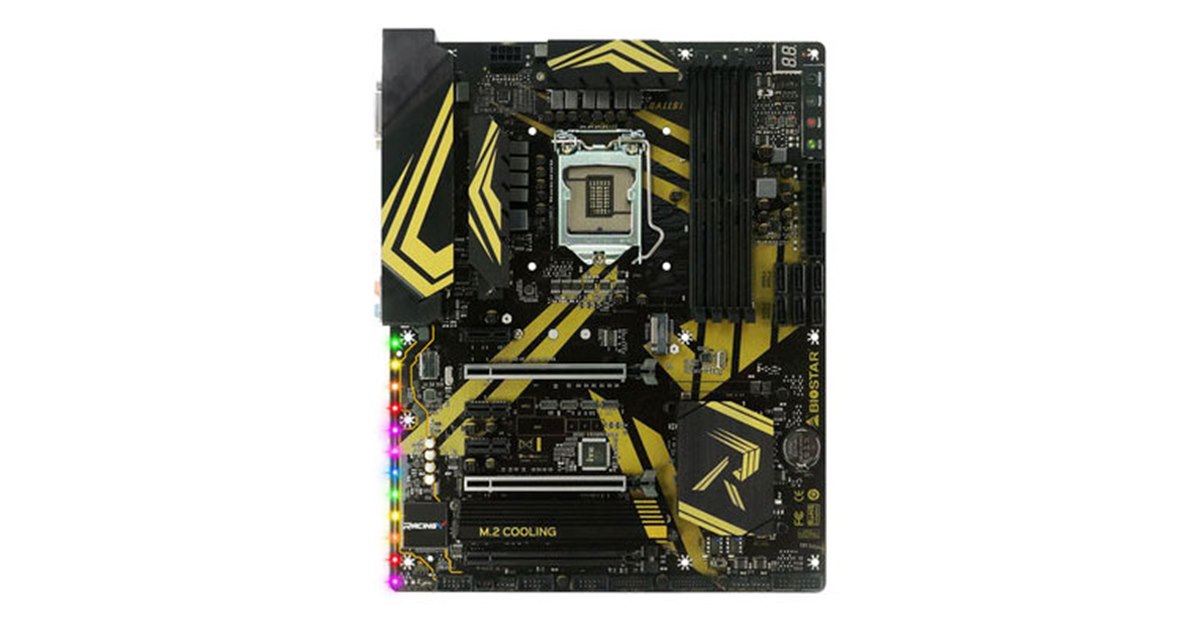 BIOSTAR、Intel Z370を搭載したATXマザーボード「Z370GT6
