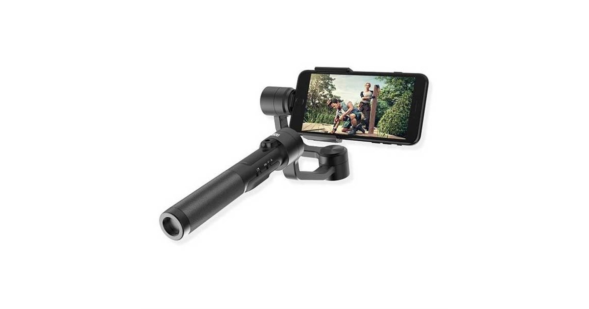 3軸モーター搭載の電子式カメラスタビライザー「Rigiet」、39,800円