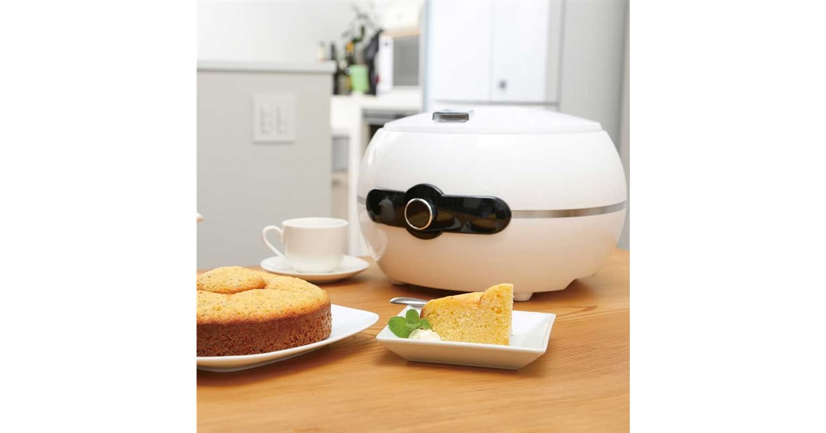 イーバランス、丸型のケーキやパンを焼けるホールケーキメーカー