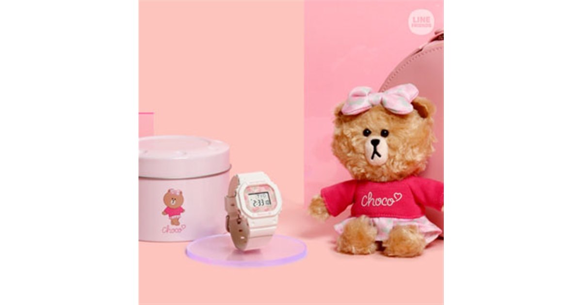 LINEキャラクター「CHOCO」とBaby-Gコラボ商品 日本限定で発売