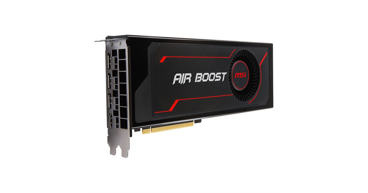 MSI、オーバークロック対応の「Radeon RX Vega 56」搭載ビデオ