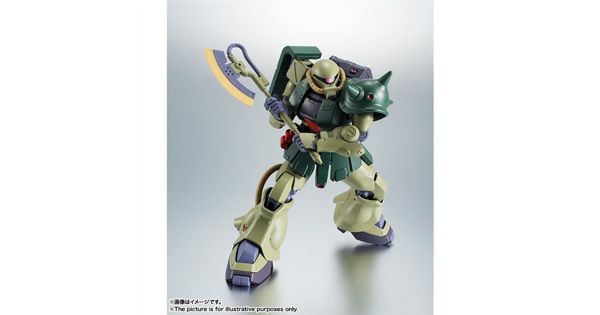 機動戦士ガンダム0080」MS-06FZ ザクII改がROBOT魂のフィギュアに