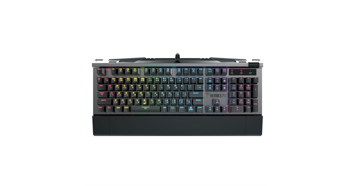 GAMDIAS、光学メカニカルスイッチを採用したゲーミングキーボード