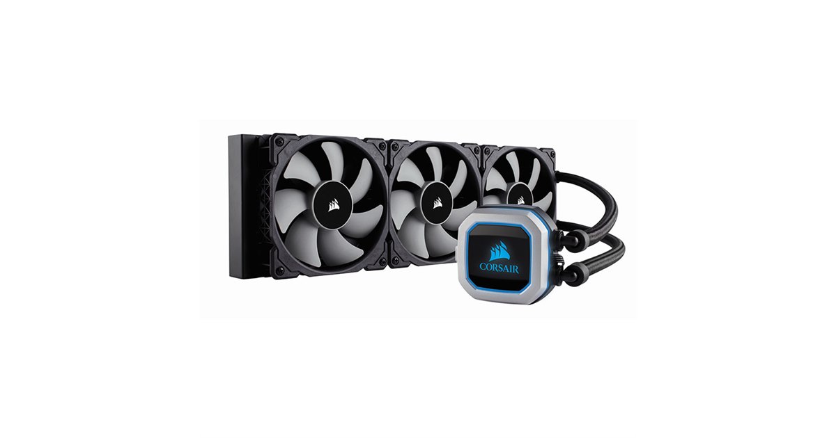 Corsair、ポンプヘッドにRGB LEDを搭載した水冷CPUクーラー