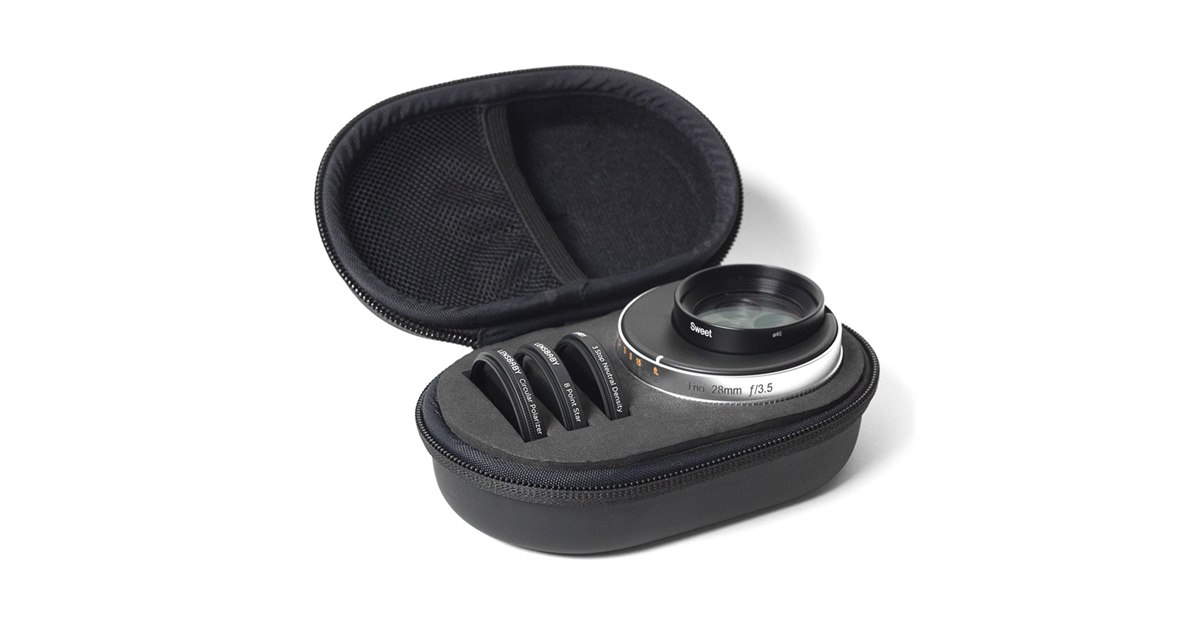 Lensbaby、特殊効果フィルター3つをセットにした「ホリデー Lensbaby、特殊効果フィルター3つをセットにした「ホリデー