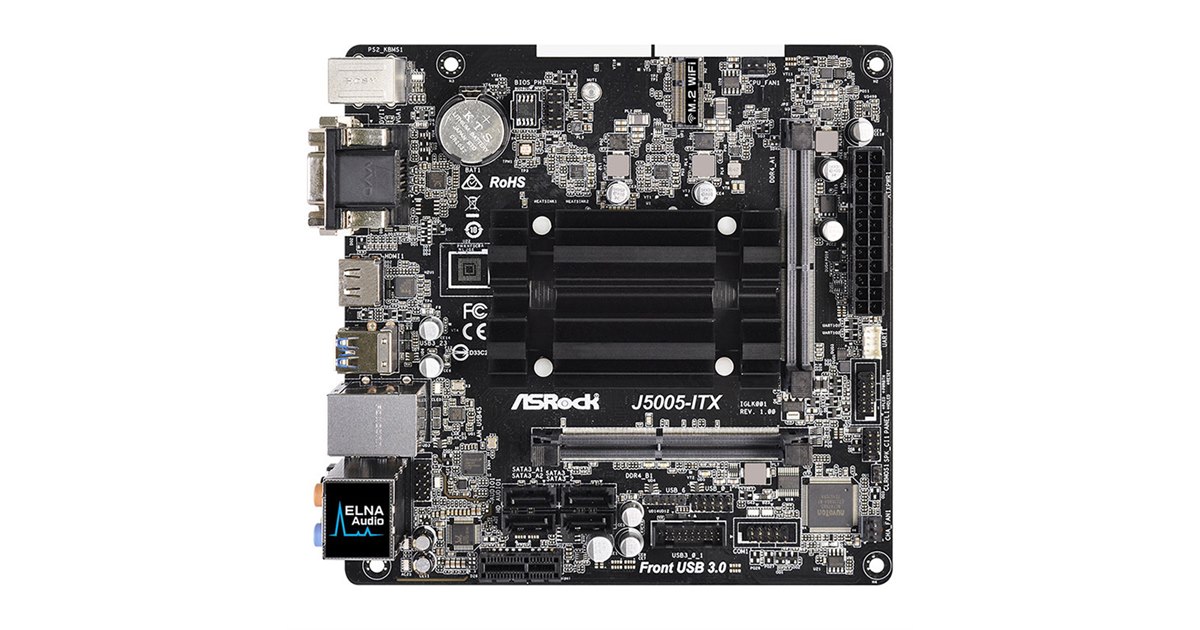 ASRock、ファンレス動作に対応したオンボードCPU採用マザーボード